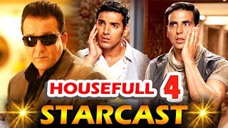 Watch Housefull 4 FULL Star Cast Revealed | Akshay Kumar, Sanjay Dutt, John Abraham Video