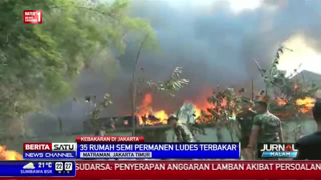 Watch Dua Kebakaran Landa Ibukota Video