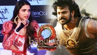 Watch Deepika Padukone REACTS To Baahubali 2 HUGE Success Video