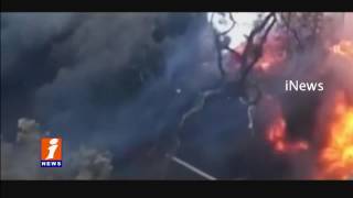 Watch Huge Fire Accident In Plastic Pipes Company At Bowenpally | Hyderabad | iNews Video