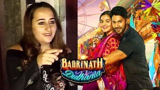 Watch Badrinath Ki Dulhania Review By Varun Dhawan's Girlfriends Natasha Video