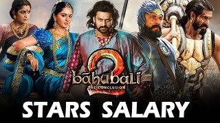 Watch Baahubali STARS SALARY Will BLOW Your Mind - Prabhas, Rana Daggubati, Sathyaraj Video