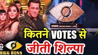 Watch Shilpa Shinde GOT HUGE VOTES In Bigg Boss 11 Finale Video