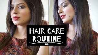Watch Hair Care Routine Video