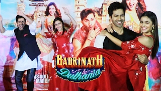 Watch Varun Dhawan & Alia Bhatt LIVE DANCE At Badrinath Ki Dulhania Trailer Launch Video