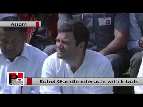 Watch Rahul Gandhi- Congress has fought for the rights of Tribals in the country Video