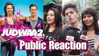 Watch Varun Dhawan's Judwaa 2 FIRST LOOK - PUBLIC REACTION Video