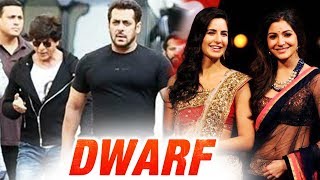 Watch Salman Finds Time For Shahrukh, But Katrina-Anushka Absent On Dwarf Set Video