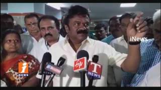 Watch Minister Srinivas Yadav Inspect And Pink Bed Sheet Distribute In Gandhi Hospital | iNews Video