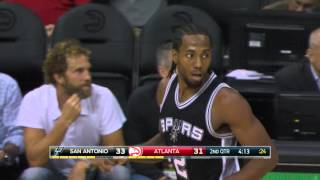 Watch NBA: Kawhi Leonard Drops 20 on the Hawks Video