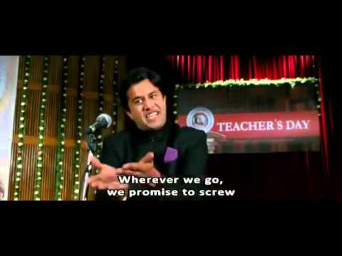 Watch Chatur's speech and sanskrit shloka - 3 Idiots (English Subtitles) - Bollywood Movie Comedy Scene Video