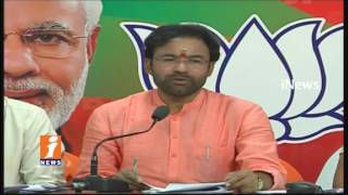 Watch TRS Leaders Using Beneficiaries Tractors With Benami Names | Kishan Reddy | iNews Video