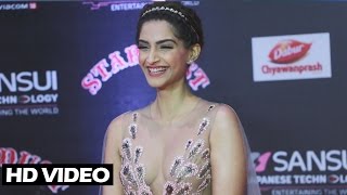 Watch Sonam Kapoor At Sansui Colors Stardust Awards 2016 Video