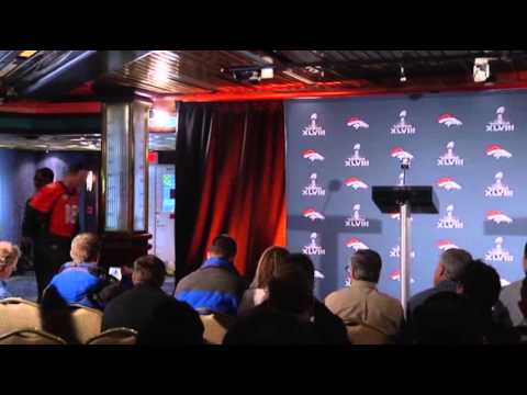 Watch Peyton Talks 'ducks', Lynch Barely Speaks News Video Video