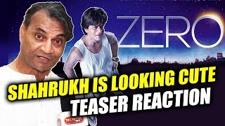 Watch Shahrukh's ZERO TEASER Reaction By Actor Lilliput | Shahrukh Khan Is Looking CUTE Video