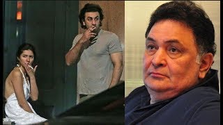 Watch Here's how Rishi Kapoor reacts to Ranbir and Mahiraâ€™s viral pictures? Video