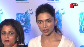 Watch $exy Deepika Padukone Launches Her Own NGO 'Live Love Laugh' Video