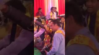 Watch Mainu ek pal chain na aawey,Bhajan by krishna ji, Painting show by Nandlal - 9990001001, 9211996655 Video