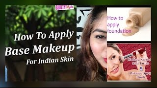 Watch How to apply foundation in Hindi | Makeup mistakes & How to Correct them | JSuper Kaur Video