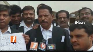Watch Telangana Lawyers Protest Against Bar Council Of India Chairman At Ranaga Reddy Court | iNews Video
