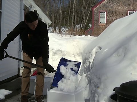 Watch Mass. Man Sells Historic New England Snow News Video Video