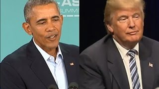 Watch Obama- I Believe 'Trump Will Not Be President' News Video Video