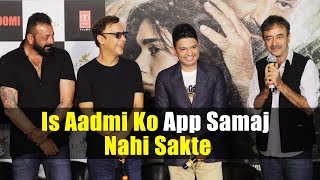 Watch Vidhu Vinod Chopra & Rajumar Hirani PRAISES Sanjay Dutt & Bhoomi Trailer Video