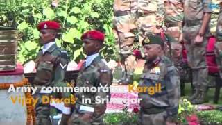 Watch Army commemorates Kargil 'Vijay Diwas' in Srinagar Video