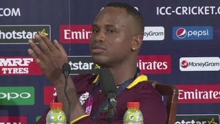 Watch Samuels on Warne- 'My face is real, his isn't' - Sports News Video Video