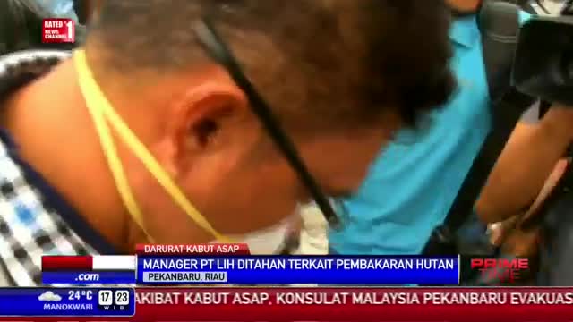 Watch Kasus Pembakaran Hutan, Manager PT LIH Ditangkap Video