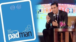Watch Akshay Kumar SHARES Shocking Incident On The Set Of PADMAN Video