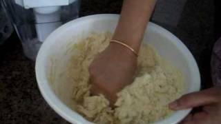 Watch How to make dough for Roti/Chapati (Indian Bread) Video