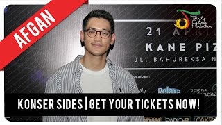 Watch Afgan - Konser SIDES | Get your tickets now! Video
