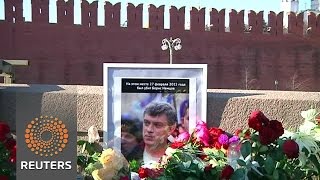 Watch European ambassadors to Russia pay tribute to slain Kremlin critic News Video Video