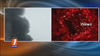 Watch Terrible Fire Accident In Amara Raja Industry | Electrical Short Circuit | Chittoor | iNews Video