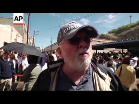 Watch Catholic Leaders Hold Mass on Mexican Border News Video Video