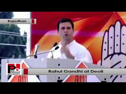 Watch Rahul Gandhi- Congress initiated a politics to grant rights and respect to the people Video