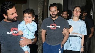 Watch Kareena Kapoor And Saif Ali Khan At Soha Ali Khan's Birthday Bash 2017 Video
