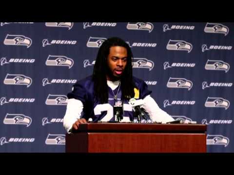 Watch Seahawks QB and Richard Sherman Speak Out News Video Video