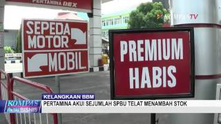Watch Pertamina Akui SPBU Telat Menambah Stok Video
