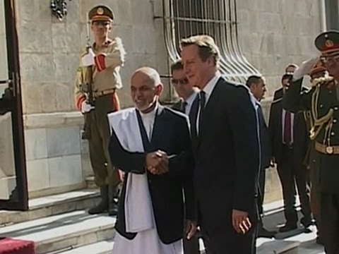 Watch Cameron Meets With New Afghan President in Kabul News Video Video