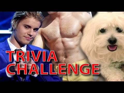 Watch Celebrity Trivia Challenge - Zac Efron, Justin Bieber & Mariah Carey Video