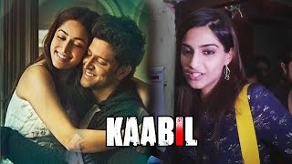 Watch Sonam Kapoor At Hrithik Roshan's KAABIL Movie Screening | Outstanding Film Video