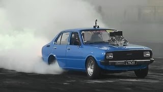 Watch LYNCHY TEARS IT UP AT POWERCRUISE 60 BURNOUTS Video