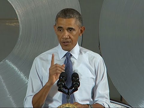Watch Obama Highlights Economic Growth and Job Gains News Video Video