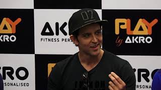 Watch Hrithik Roshan Launches His Personal Trainer's Fitness Studio PLAY By AKRO Video