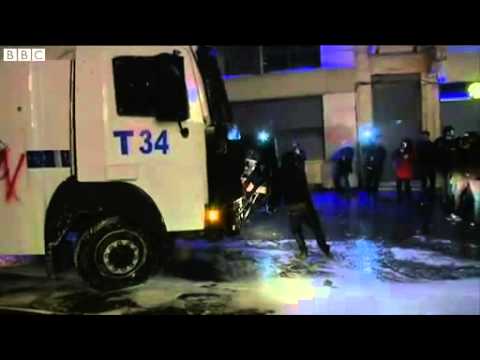Watch Fireworks and water cannon at Turkey internet protest News Video Video