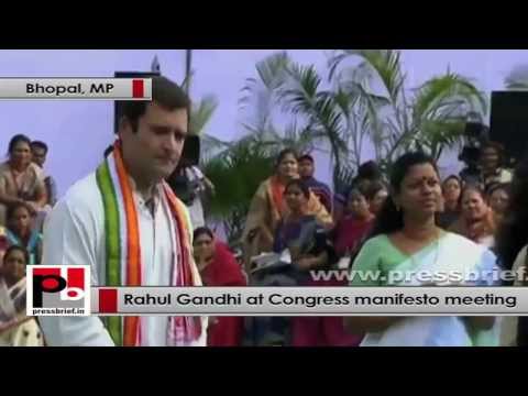 Watch Rahul Gandhi to women- We include your voice in the manifesto of the Congress party Video