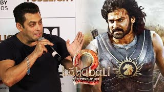 Watch Salman Khan's FUNNY Reaction On Baahubali 2 Huge Success Video