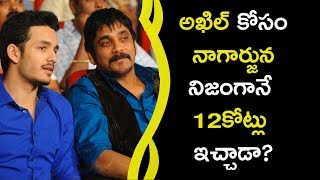 Watch Nagarjuna Gives Bumper Offer à°…à°–à°¿à°²à± à°•à±‹à°¸à°‚ à°¨à°¾à°—à°¾à°°à±à°œà±à°¨ à°¨à°¿à°œà°‚à°—à°¾à°¨à±‡ 12à°•à±‹à°Ÿà±à°²à±  à°‡à°šà±à°šà°¾à°¡à°¾? Video